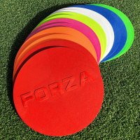 FORZA Flat Disc Markers [Multi-Coloured] - Pack of 10