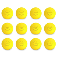 FORZA World Match Lacrosse Balls [Yellow] - Pack of 12
