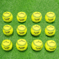 FORTRESS 12” Slow Pitch PVC Softballs [Bucket of 24]