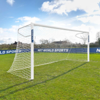 12 x 6 FORZA Alu110 Socketed Football Goal - Single Goal