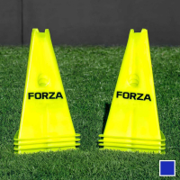 FORZA Pro Tri Marker Cones [Electric Blue - Pack of 8]
