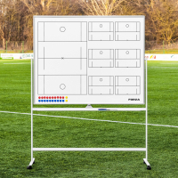 FORZA 150cm x 120cm Double-Sided Wheeled Lacrosse Coaching Whiteboards