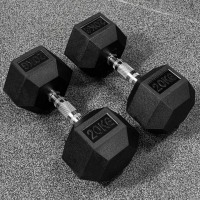 METIS Hex Dumbbell Weights [20kg] - Pair