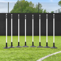 FORZA 3ft Slalom Training Poles [White] + Bases