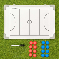 FORZA 45cm x 30cm Double-Sided Netball Coaching Tactics Boards