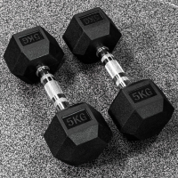 METIS Hex Dumbbell Weights [5kg] - Pair