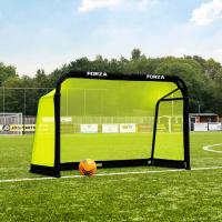 FORZA POD Aluminium Folding Football Goal [Yellow] - 6ft x 4ft With Carry Bag