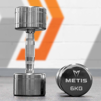 METIS Studio Chrome Dumbbells [6kg]