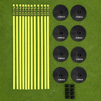 FORZA Adjustable Training Hurdles 4ft (1.2m) - Rubber Bases