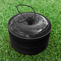 FORZA Near Flat Training Marker Cones [Black] Pack of 50
