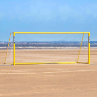 5.5m x 2.2m FORZA Alu110 Freestanding Beach Soccer Goal [Pair]