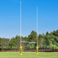 FORZA Alu80 Hinged Rugby Posts [Pair - 13m High]