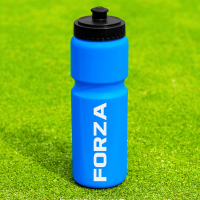 (Pack Of 10) Blue Aussie Rules Football Water Bottles (750ml)