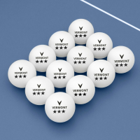 Vermont Table Tennis Balls - 3 Star Pack of 12