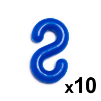 Plastic Chain Connectors [6mm] - Royal Blue