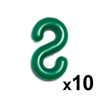 Plastic Chain Connectors [8mm] - Green
