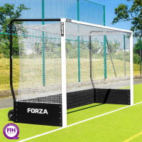 FORZA FIH Championship Hockey Goal [Pair] - White Net + Weights