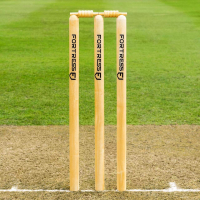 FORTRESS Wooden Cricket Stumps [ICC Regulation] [Club Standard - Senior]