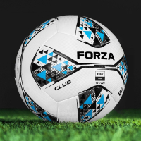 FORZA Club Footballs - Pack of 30 [White & Blue - Size 5]