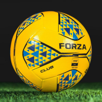 FORZA Club Footballs - Pack of 1 [Yellow & Blue - Size 5]