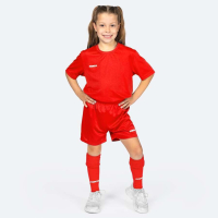 FORZA Kids' Classic Short Sleeve Football Kit [13-14] - Red