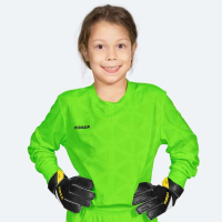 FORZA Kids’ Goalkeeper Long Sleeve Shirt [Age 9-10] - Fluro Green