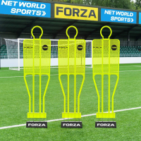 FORZA 6ft Elite HD Football Mannequins [Yellow | Pack of 3] + Astro Bases + Carry Bag