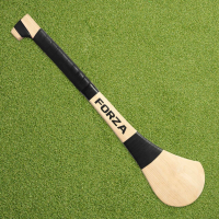FORZA Ash Wood Hurling (GAA) Stick [5 Sizes] - 26" Stick (Black Grip)