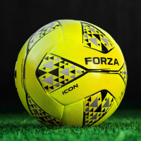 FORZA Icon Footballs - Pack of 1 [Fluro Yellow - Size 3]