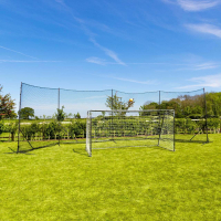 Freestanding STOP THAT BALL™ 40FT - Ball Stop Net & Posts [10ft High]