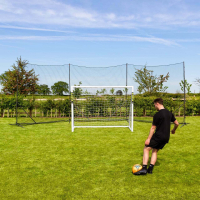 Freestanding STOP THAT BALL™ 30FT - Ball Stop Net & Posts [10ft High]