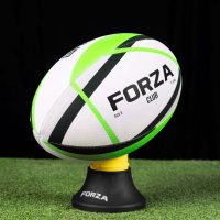 FORZA Club Rugby Ball - Green [Size 5] [Pack of 1]