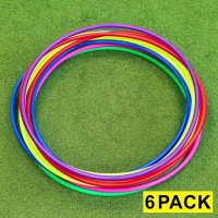  Hula Hoops [60cm] - Pack of 6