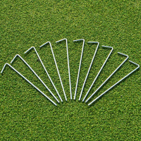 Steel Net Pegs 9" [Ultra Heavy-Duty]  (Pack of 20)