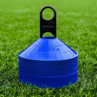 FORZA Training Marker Cones [Electric Blue] - Pack of 50