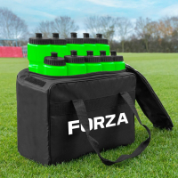 10 Green Water Bottles (750ml) & Carry Bag Set