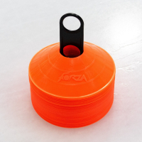 FORZA Ice Hockey Training Marker Cones [Orange - Pack of 50]