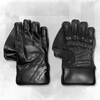 FORTRESS Original Pro Black Wicket Keeper Gloves [Adult]