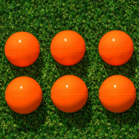 FORTRESS Garden Cricket Balls [Orange] - Box Of 6