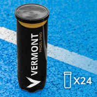 Vermont Padel Pro Balls [24 Tubes / 72 Balls]