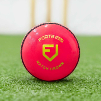 FORTRESS Match Crown Cricket Balls - Pack of 6 [Pink - Women's 5 oz]