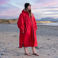 AQUATEC Changing Robe [Red - Adults X-Large]