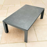 Harrier Luxury Garden Coffee Tables [120cm x 70cm] - Charcoal