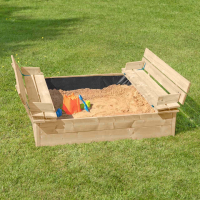 Harrier Wooden Sand Pit [Heavy Duty]