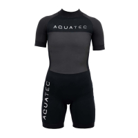 AquaTec Intermediate 4/3mm Kids Shorty Wetsuit - 7-8 Years