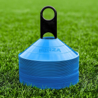 FORZA Football Training Marker Cones [Sky Blue] - Pack of 50