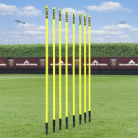 FORZA 5ft Spring Loaded Slalom Training Poles [25mm] - [8 Pack]