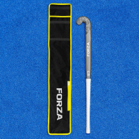 FORZA F100 Midbow Hockey Sticks [Grey | 37.5"] + Standard Bag