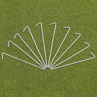 Ultra Heavy Duty Steel Net Pegs - 10 Pack