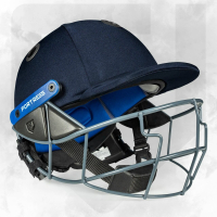 FORTRESS Pro STL Cricket Helmet With Neck Protector [Large] - Navy